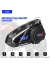 K20 FM BT 5.1 intercom Sesli Asistan Gürültü Engelleme Su Geçirmez Kask Kulaklığı