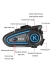 K21S 2X interkom BT 5.3 RGB Asistanlı 1200mah Gürültü Önleme Motosiklet Kask Kulaklığı