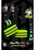 Reflective Sleeve Leg and Waist Green Phosphor Neon Bicycle, Motorcycle,Scooter Night Warning Warning Tape
