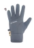 Softshell Unisex Oversize Gri Bisiklet, Motosiklet Eldiven Dokunmatik Kışlık Suya Dayanıklı, Polarlı, Kaymaz Avuçiçi