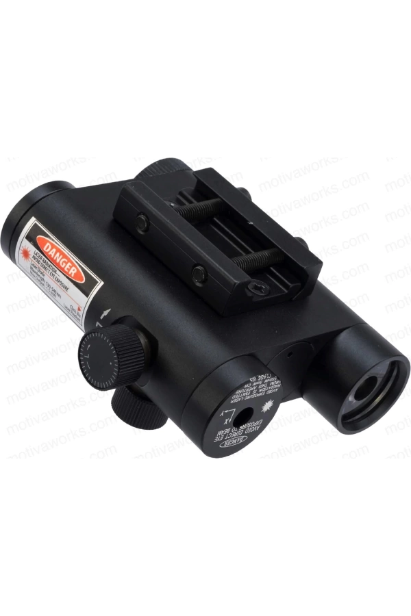 Airsoft Ayarlanabilir Kırmızı Kablolu Fenerli Lazer Sight Dot