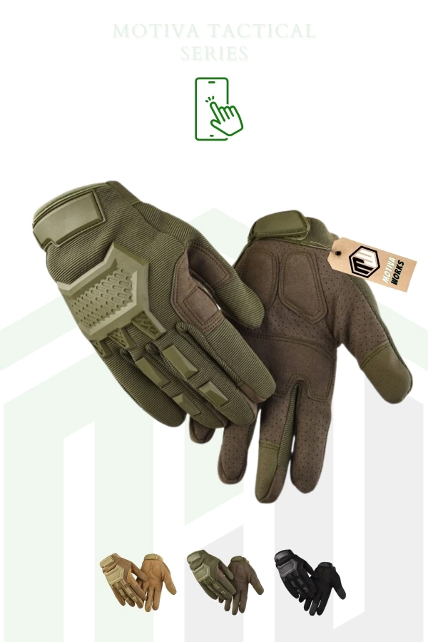 Tactical Gloves Soft Silicone Protected Work Safety Motorcycle Bicycle Glove