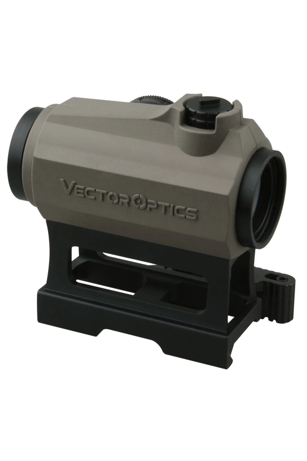 Vector Optics Maverick GEN3 TAN 1x22 Çöl Rengi Kauçuk Kaplı Red Dot Nişangah