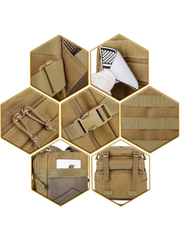 50CM Çöl Desert Taktik 45L Sırt Çantası NO1