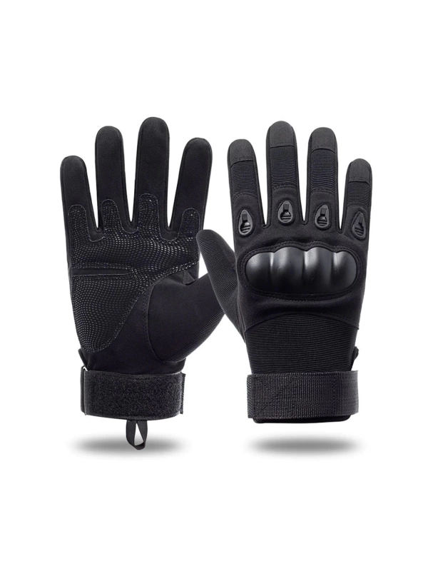 Combat Hard Shell Taktik Eldiven Dokunmatik Korumalı Uzun 3 Renk