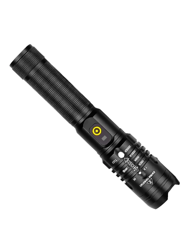 7 Fonksiyonlu Güçlü Led El Feneri Powerbank USB Şarj Zoomlu Acil Durum Afet Çanta Feneri