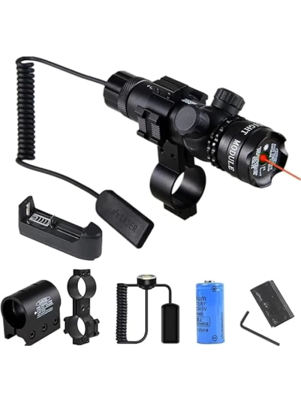 Airsoft Adjustable Red Laser Wired Sight Dot