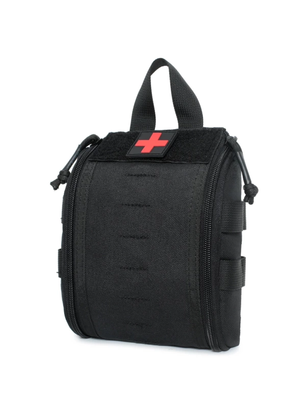 Askeri Taktik Tıbbi Medikal Çanta Siyah EDC Molle İlk Yardım Çantası NO14
