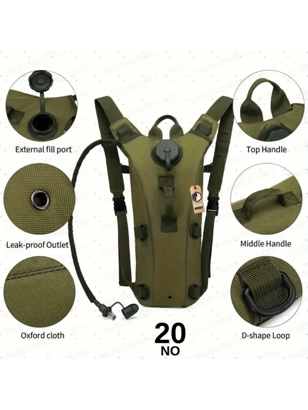 44CM Camelbak Suluk Sırt Çantası Çöl Desert 2LT, Suluklu Çanta NO20