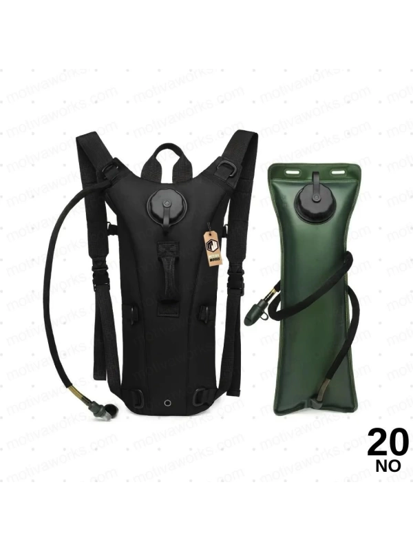 44CM Camelbak Suluk Sırt Çantası Siyah 2LT, Suluklu Çanta NO20