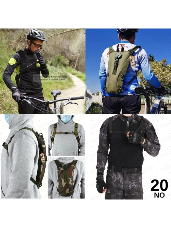 44CM Camelbak Suluk Sırt Çantası Siyah 2LT, Suluklu Çanta NO20