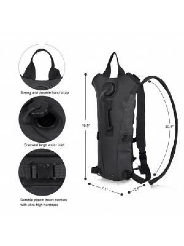 44CM Camelbak Suluk Sırt Çantası Siyah 2LT, Suluklu Çanta NO20
