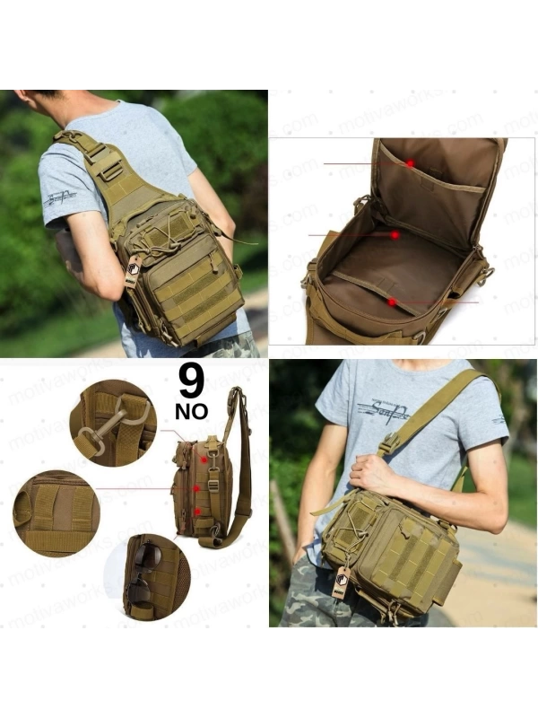 28cm Çöl Sarısı 18 LT Taktik Omuz Çantası NO9