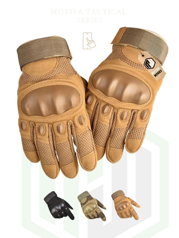 Urban Hard Shell Taktik Eldiven Sert Korumalı Uzun 3 Renk