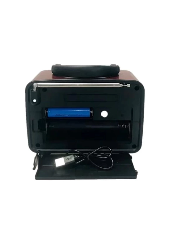 Everton Rt-671 Solar Powered Panel Bluetooth Wireless Nostalgic Radio