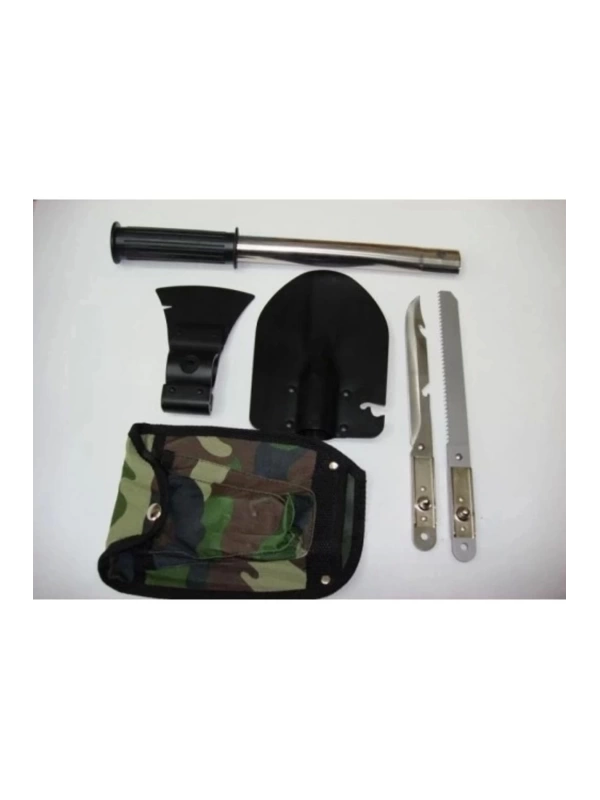 Kamp Asker Outdoor Modüler Kürek Balta Testere Bıçak Takımı 4 Lü Set
