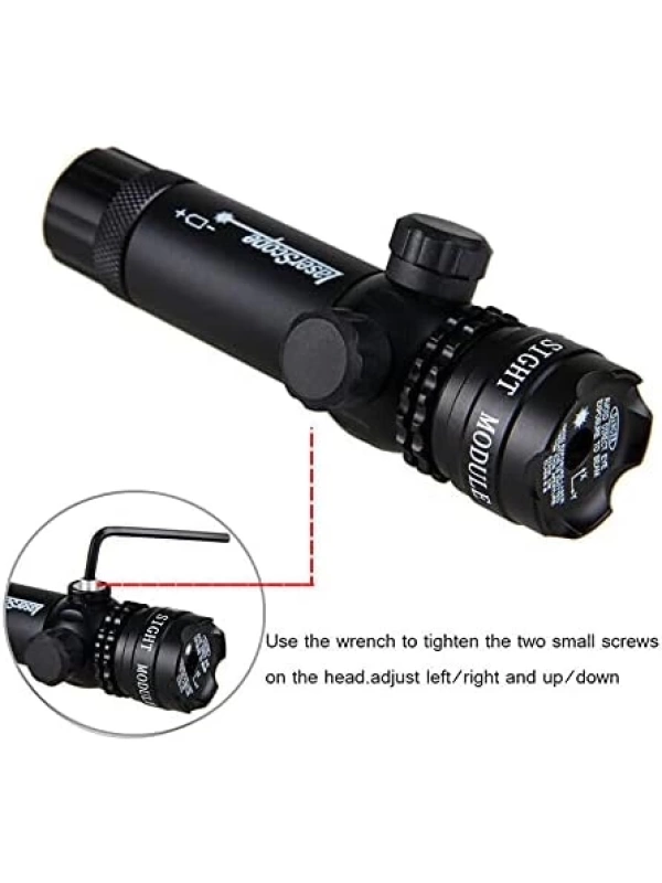 Airsoft Adjustable Red Laser Wired Sight Dot