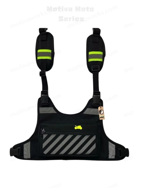 Motorcycle Bicycle Reflective Chest Bag