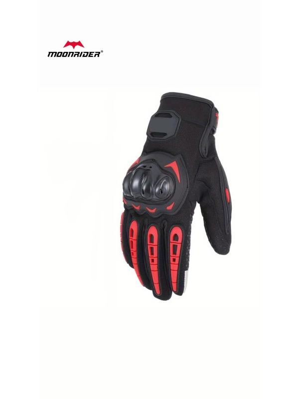 Motosiklet eldiveni motorcu eldiveni korumalı dokunmatik özellik unisex motorsiklet eldiveni
