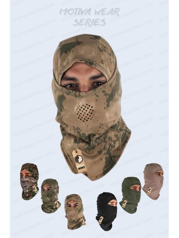 Motorcycle Outdoor Tactical Military Neckling Mask Balaclava Camouflage Gendarmerie