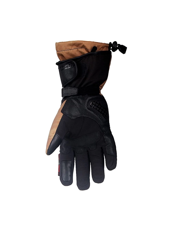 Scoyco MC48 Kışlık Uzun Kevlar Motosiklet Eldiven (Kahverengi)
