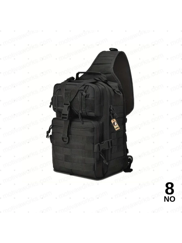 35CM Siyah 20 LT Taktik Omuz Çantası 14inc NO8