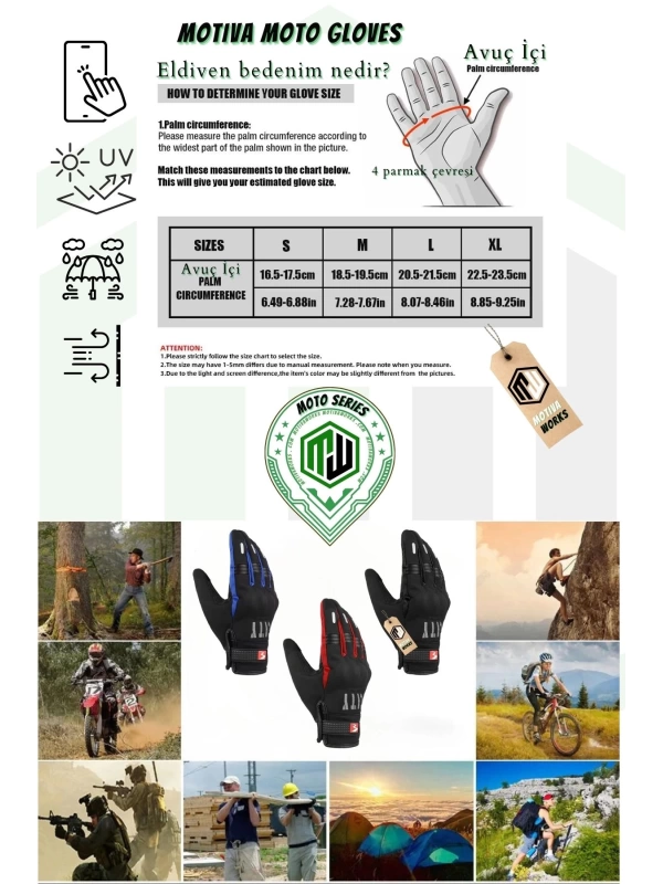 2025 Mavi SoftShell City Motosiklet Eldiveni Reflektörlü Gizli Korumalı Yeni Model