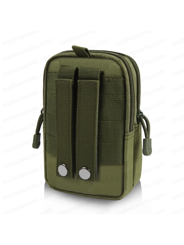 18CM Taktik Modüler Mini Haki Yeşil Göğüs Telefon Molle Çantası NO16