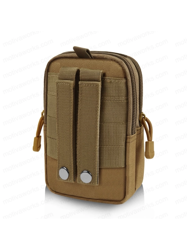 18CM Taktik Modüler Mini Tan Desert Göğüs Telefon Molle Çantası NO16