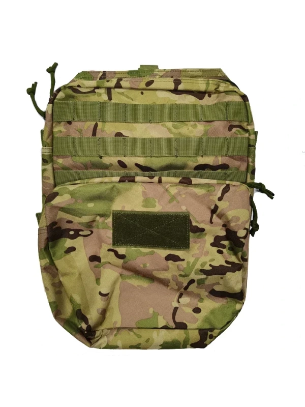 38CM Taktik Multicam Kamuflaj Molle Yelek Montajlı Çanta NO11