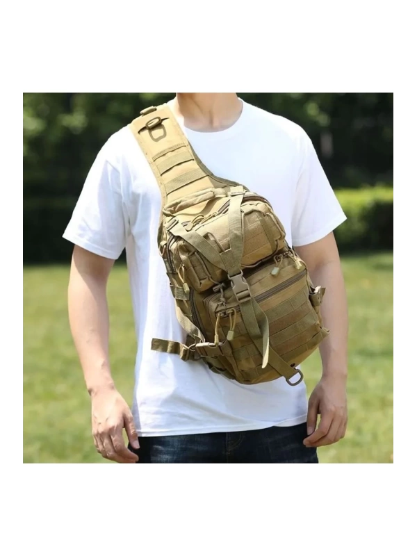 35cm Kamuflaj Multicam 20 LT Taktik Omuz Çantası 14in NO8