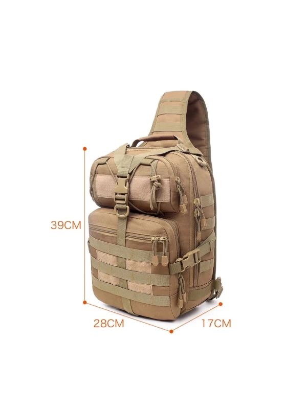 35cm Kamuflaj Multicam 20 LT Taktik Omuz Çantası 14in NO8