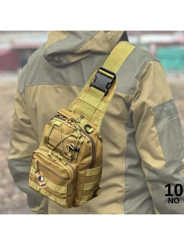 30CM Taktik Ufak Çapraz Çöl Desert Omuz Çantası NO10