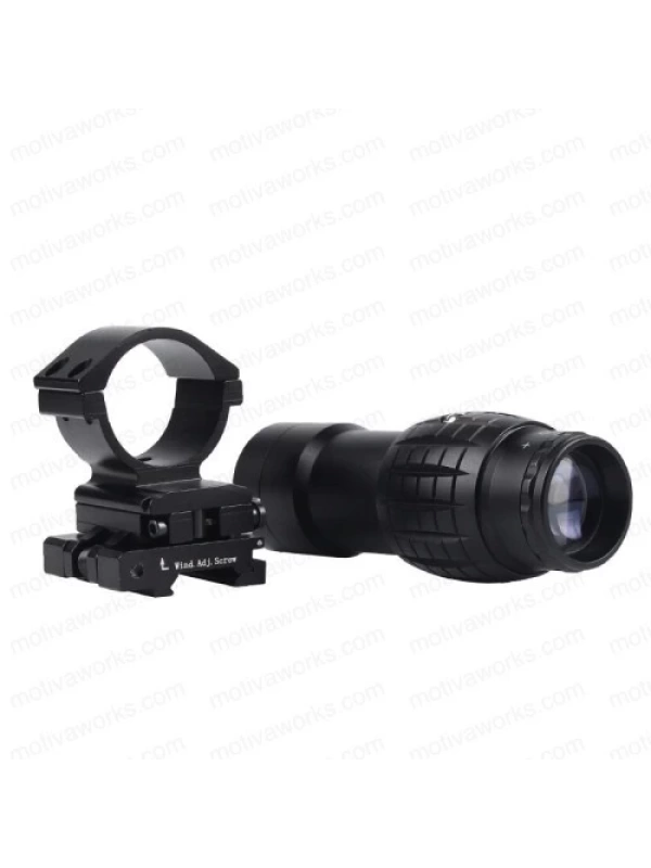 Taktikal 3x Dürbün Yakınlaştırıcı Magnifier Yana Yatan