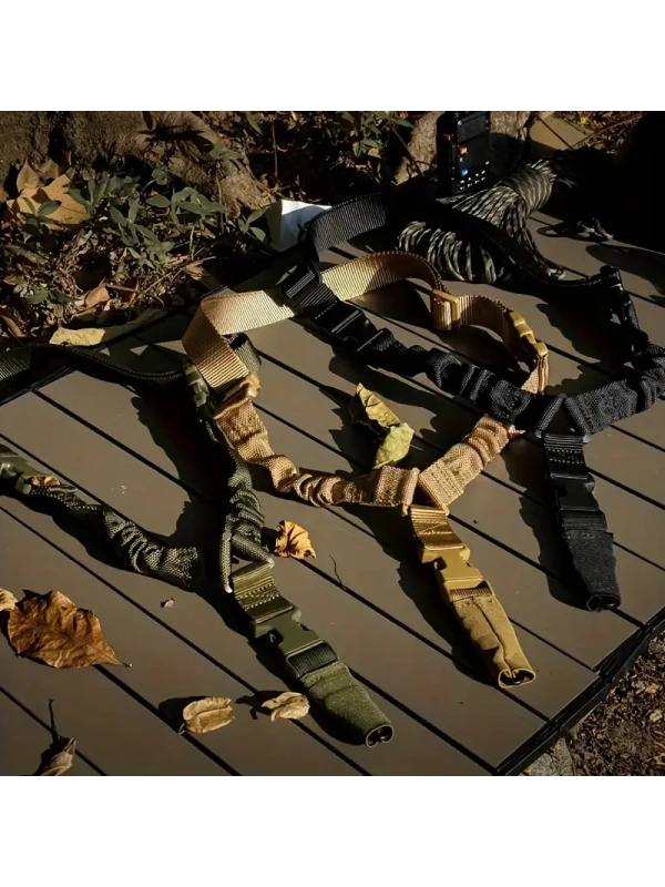 Tek Nokta Çöl Tan Metal Askeri Airsoft Avcılık İthal Askı Kayışı