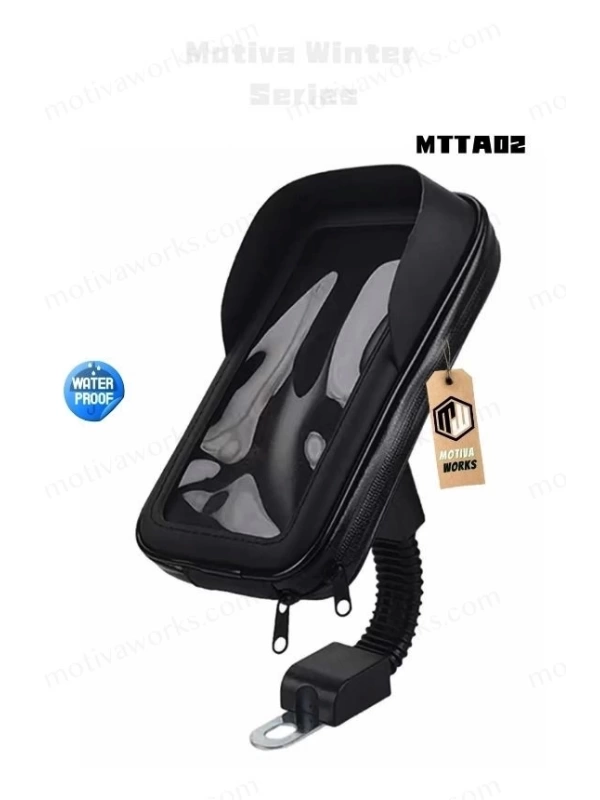Telefon Tutucu Su Geçirmez Ayna Bağlantılı Güneşlikli XL 6.3 inch Büyük boy Evrensel Model MTTA02