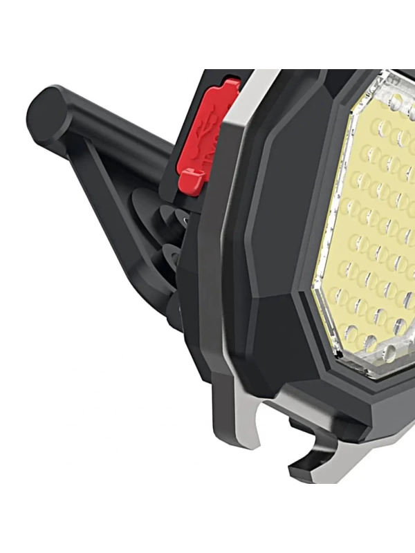 Ultra Güçlü Led Combat 10 Mod Kamp Fener Çakmak Açacak Düdük Bıçak Type-C