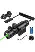 Pinty Hunting Rifle Green Laser Sight Dot Scope Adjustable with Mounts