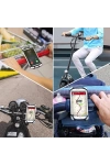 Universal Silikon Telefon Tutucu Motosiklet Bisiklet Gidon Bağlantılı Pratik Esnek