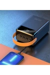 80.000 Mah Powerbank Dijital Göstergeli / 22.5W Hızlı Şarj / Işıklı /Taşınabilir Kamp Şarj Bataryası