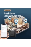 Airtag Akıllı GPS Takip Cihazı Apple IOS Uyumlu SmartTag (Siyah)