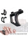 Hand Stop Universal Picatinny Tactical Rifle Hand Holder Metal 22mm