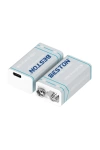 Beston USB 9V 1000mAh 500X Şarz Edilebilir Lithium Battery Type-C 3700mWh Large Energy Lityum Pil