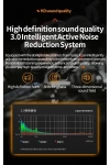 C50 2X Bluetooth 5.3 Kask Interkom Kulaklık 300M Kablosuz Motosiklet Kulaklık IPX7 Su Geçirmez 1100mA