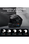 BT68 Kameralı intercom Kask Kulaklık IP65 1080P 1500mAh 32gb TF Kart Dahil
