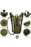 44CM Camelbak Suluk Sırt Çantası Çöl Desert 2LT, Suluklu Çanta NO20