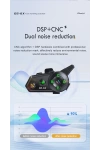 D2 6X Grup İntercom Kask Kulaklığı Müzik Paylaşımı Grup Konuşma 1000m Menzil Uyumlu Markalar