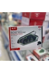 D60 Motosiklet Kask Kulaklığı Bluetooth Intercom RGB Işıklı Intercom