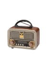 Everton Rt-671 Solar Powered Panel Bluetooth Wireless Nostalgic Radio