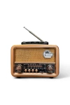 Everton Rt-827 Retro Güneş Enerjili Panelli Bluetooth Kablosuz Nostaljik Radyo